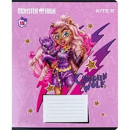 Набір зошитів Kite Monster High А5 в лінійку 12 аркушів 25 шт. (MH24-234) - мініатюра 7