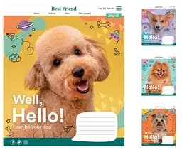 Тетради ученические 18 листов клетка. 1В Well, Hello!, 25 шт. в упаковке