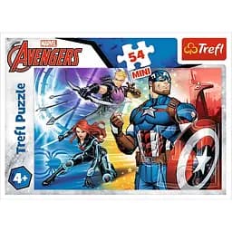 Пазлы Trefl Марвел Капитан америка и Стрелка 54 элемента