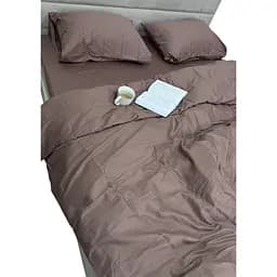 Підковдра Ecotton Stucco сатин 180х215 см коричнева (24772)