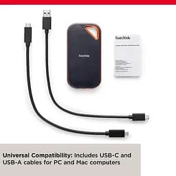 Накопичувач SSD Sandisk SSD Extreme PRO Portable SSD V2 4 TB (SDSSDE81-4T00-G25) - мініатюра 4