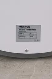 Дзеркало Mixxus Plain MC02-80-CASE (LED Touch, годинник, антизапотівання, димер, регулювання яскравості) MI7158 - мініатюра 3