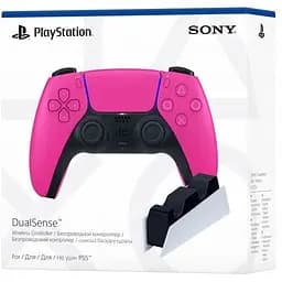 Геймпад Sony DualSense (Pink) + Зарядная станция Sony DualSense Charging Station