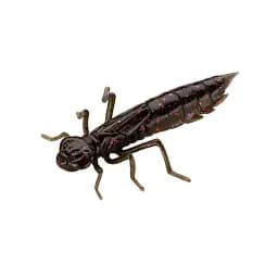 Силікон FishUP Dragonfly 1.7" #050 Green Pumpkin Brown/Red & Purple (8 шт/уп)