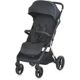 Дитяча прогулянкова коляска BEYA ME 1127-G Black Leo