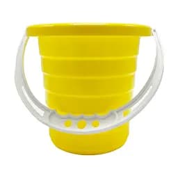 Дитяче відро для пісочниці "Середнє" S0009(Yellow) жовтий 14 см