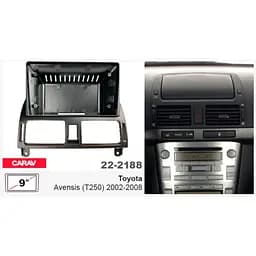 Перехідна рамка Toyota Avensis Carav 22-2188 - мініатюра 6