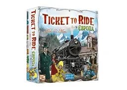 Настільна гра Lords of Boards Квиток на поїзд: Європа (Ticket to ride: Europe) (укр.) (DOW7202UK)