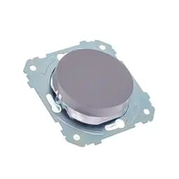 Выключатель Brille одноклавишный серый WB-1V2 Grey