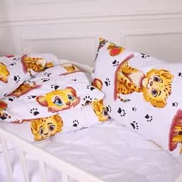 Набір дитячий MirSon зима Kids Time 20-0034 King Tiger 110x140 см бавовна: ковдра з подушкою (2200009671180) - мініатюра 2