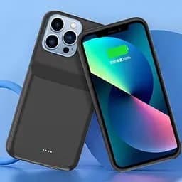 Чехол-аккумулятор XON PowerCase Wireless для iPhone 13 Pro 8000 mAh Черный (PCBW1113380B 1165)