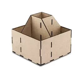 Заготовка для декорирования "Органайзер для художественных и письменных принадлежностей" Fabrika Decoru FDPO-033