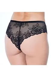 Жіночі трусики Effetto VIOLETTA Lingerie 016 25 02 чорні 42/L - мініатюра 2