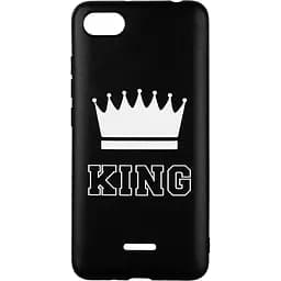 Чохол-накладка Toto Cartoon Soft Silicone TPU Case Xiaomi Redmi 6A King Black