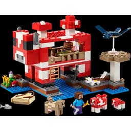 Конструктор LEGO Minecraft Грибний будинок, 500 деталей (21270) - мініатюра 3