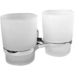 Склянка подвійна Haiba HB1808 HB0721 хром