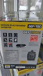 Бензиновий інверторний генератор Defitec DEF 2000i - мініатюра 2