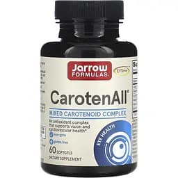 Комплекс змішаних каротиноїдів Jarrow Formulas CarotenAll Mixed Carotenoids Complex 60 капсул