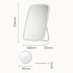 Дзеркало для макіяжу Jordan-Judy LED Makeup Mirror PRO 9.5" (NV662) - мініатюра 7