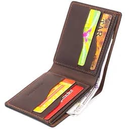 Шкіряне портмоне Grande Pelle 12х8х1 см acs0016120 - мініатюра 3