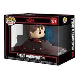 Фігурка Фанко Поп Дуже дивні справи Стів із машиною Funko Pop Stranger Things Steve Rides 13 см ST SIC 137 - мініатюра 3