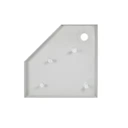 Набір: Qtap душова кабіна Scorpio BLA10995-AC6 Clear 2120x900x900 мм + піддон Diamond 309912 90x90x12 см з сифоном, Чорний, Універсальна, прозорий - мініатюра 5