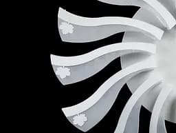 Люстра стельова LED Splendid Ray LK39264/16 SMALL, 96W, білий, 16 ламп, 55 см, сучасний стиль - мініатюра 6