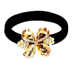 Дитяча резинка для волосся з камінчиками La-beauty 0302-1056-2, 1 штука