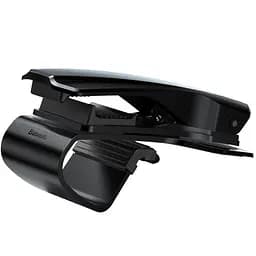 Автомобільний утримувач холдер Baseus Mouth Car Mount SUDZ-01 Black - мініатюра 7