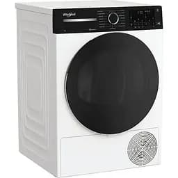 Whirlpool Сушильна машина тепловий насос, 9кг, A+++, 60см, дисплей, люк чорний, білий - мініатюра 3