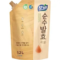 Средство для мытья посуды фруктов и овощей Lion Chamgreen Пять злаков запаска 1.2 л