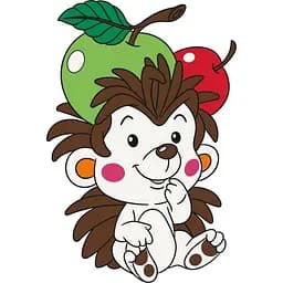 Розпис по полотну Їжачок 15080-AC 25х30 см