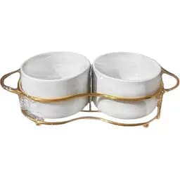 Набор салатников Led Arabia на металлической подставке 9 см 2 шт. (B010802)