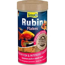 Корм Tetra Rubin Flakes для аквариумных рыбок для окрашивания хлопья 52 г 250 мл
