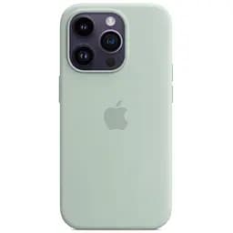 Чехол Silicone Case with MagSafe для Apple iPhone 14 Pro Succulent AAA [74218]