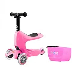 Самокат Micro Mini2go Deluxe Plus рожевий (MMD033) - мініатюра 7