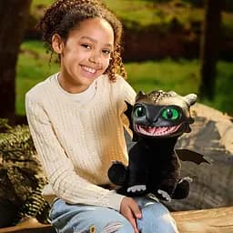 Інтерактивна м'яка іграшка Real Fx Puppetronic Беззубик (HTTYD-1001-01) by - мініатюра 9
