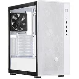 SilverStone Корпус SilverStone FARA FAR1W-G-V2, без БЖ, 2xUSB3.0, 1xUSB2.0, 1x120mm Black fan, TG Side Panel, ATX, White
