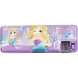 Пенал шкільний C 37106-5 з вбудованою точилкою і принтом