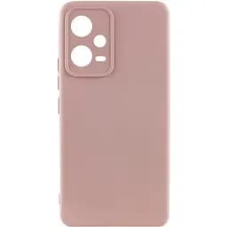 Чохол Silicone Cover Ummi Lakshmi Full Camera (AA) для Xiaomi Poco X5 5G / Note 12 5G Рожевий / Pink Sand