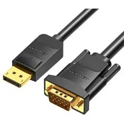Патч-корд 2м, S/FTP cat 6 RJ-45 Extension black Vention (IBLBH)