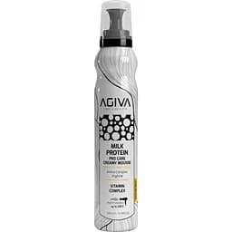 Пена для волос Agiva Milk Protein Pro Care Hair Mousse средняя фиксация 200 мл
