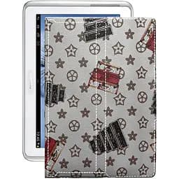 Чохол StatusCASE з екошкіри для планшету Samsung Galaxy Note 10.1 (GT-N8000) Луі-Вітон-білий