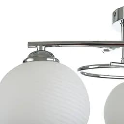 Люстра стельова Brille E27 60W CH (LK-651C/3) - мініатюра 5