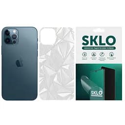 Защитная пленка SKLO Back для Apple iPhone XS 5.8 Прозрачный/Diamonds