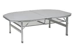 Стіл Bo-Camp Premium Oval 120x80 cm Grey (1404420) - мініатюра 2