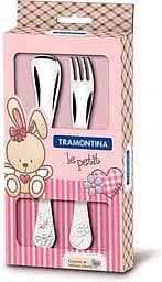 Набір дитячих столових приладів Tramontina Baby Le Petit pink, 2 предмети (66973/015)