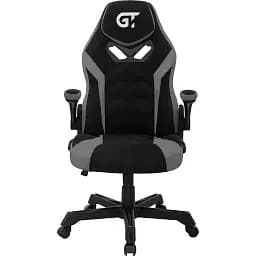 Геймерское кресло GT Racer черное с серым (X-2656 Black/Gray)