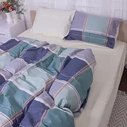 Простирадло MirSon Сатин 22-1353 Skillful 240х220 см бежеве