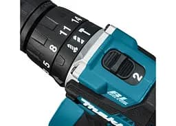 Makita Шуруповерт-дриль DHP487Z акум 18В 0-500/0-1700 об/хв 40/25Нм 1.4кг без АКБ та зарядного пристрою - мініатюра 4